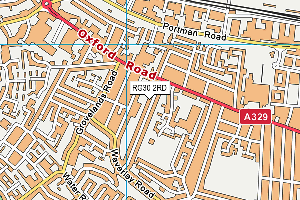 RG30 2RD map - OS VectorMap District (Ordnance Survey)