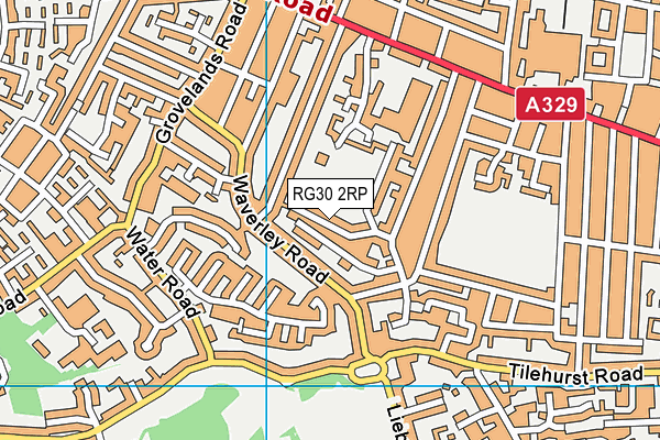 RG30 2RP map - OS VectorMap District (Ordnance Survey)