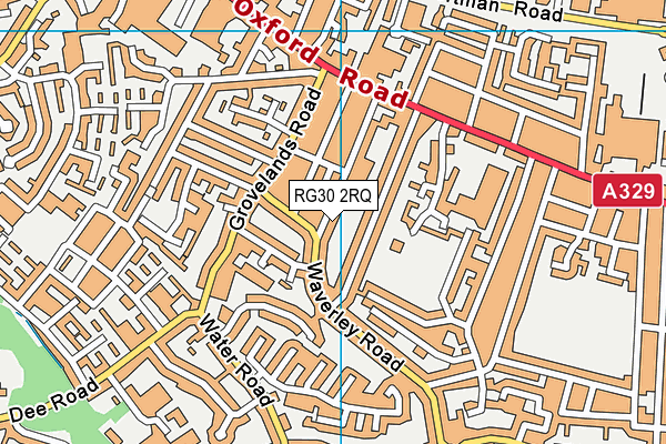 RG30 2RQ map - OS VectorMap District (Ordnance Survey)