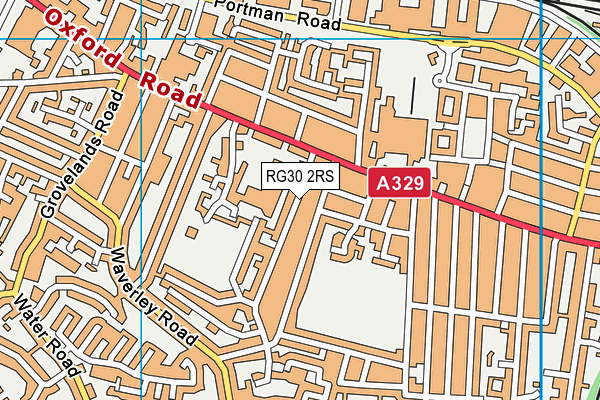 RG30 2RS map - OS VectorMap District (Ordnance Survey)