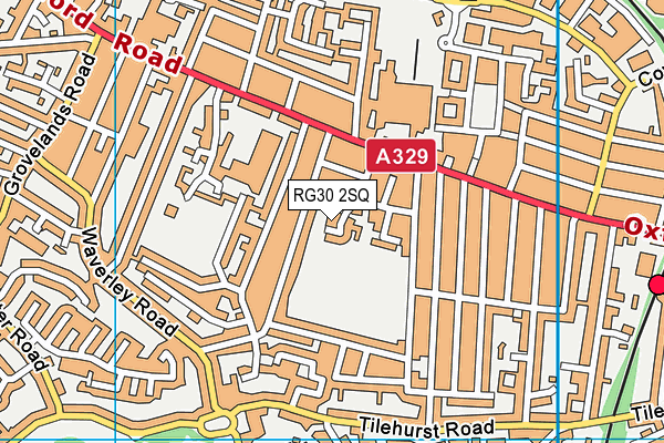 RG30 2SQ map - OS VectorMap District (Ordnance Survey)