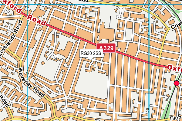 RG30 2SS map - OS VectorMap District (Ordnance Survey)