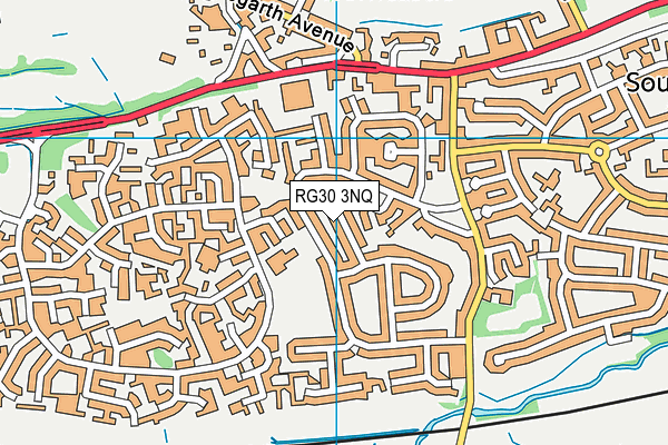 RG30 3NQ map - OS VectorMap District (Ordnance Survey)