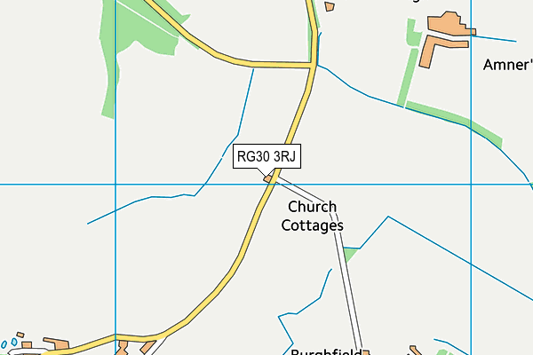 RG30 3RJ map - OS VectorMap District (Ordnance Survey)