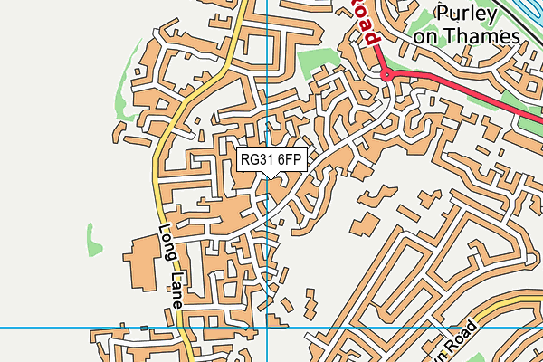 RG31 6FP map - OS VectorMap District (Ordnance Survey)