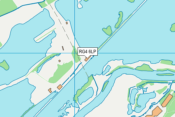 RG4 6LP map - OS VectorMap District (Ordnance Survey)