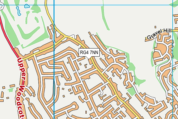 RG4 7NN map - OS VectorMap District (Ordnance Survey)