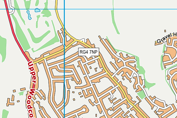 RG4 7NP map - OS VectorMap District (Ordnance Survey)
