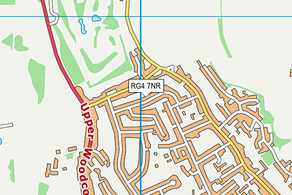 RG4 7NR map - OS VectorMap District (Ordnance Survey)