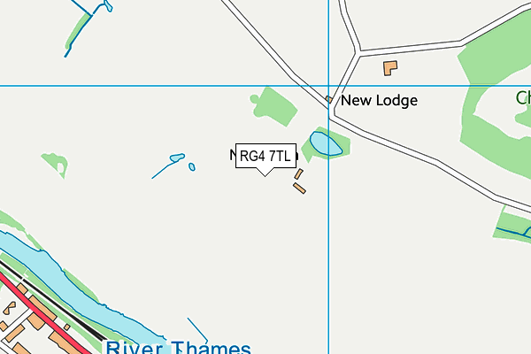 RG4 7TL map - OS VectorMap District (Ordnance Survey)