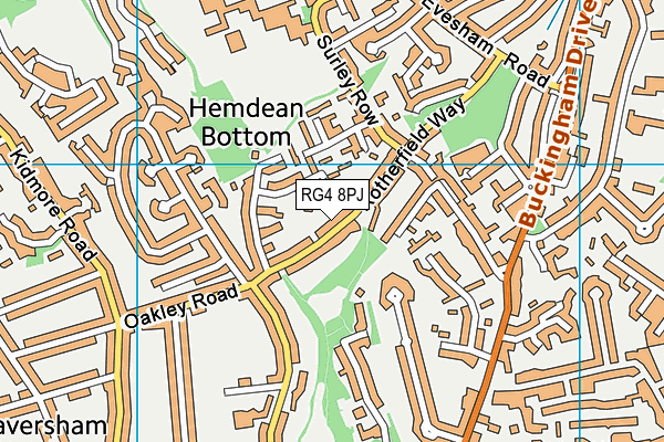 Map of MILES UP LTD at district scale