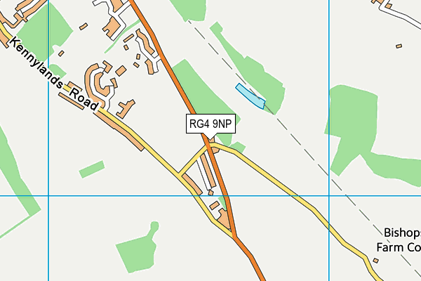 RG4 9NP map - OS VectorMap District (Ordnance Survey)