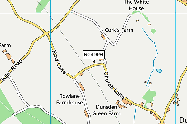 RG4 9PH map - OS VectorMap District (Ordnance Survey)