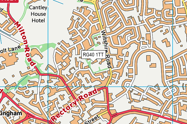 High Close School map (RG40 1TT) - OS VectorMap District (Ordnance Survey)