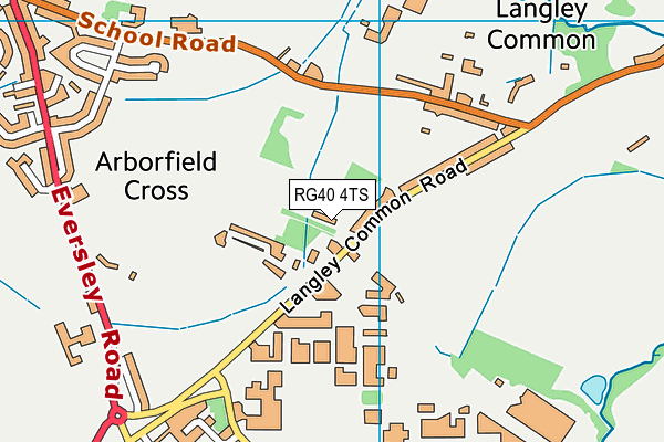 Map of THE MONK BROTHERS LTD at district scale