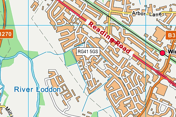 Map of GLOBECIRCLE LTD at district scale