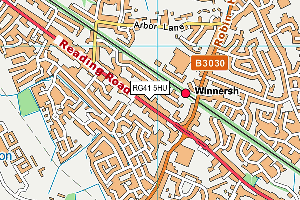 Map of AUTO CAMPERS LTD at district scale