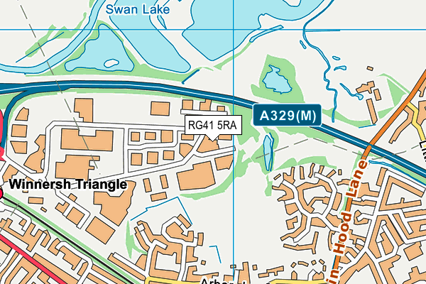 Map of A. MENARINI DIAGNOSTICS LIMITED at district scale