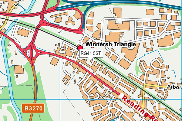 Map of CDP CONTRACTING LTD at district scale