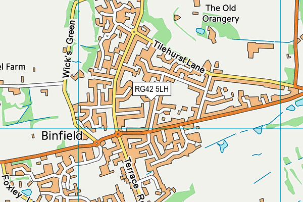 Map of NELSONHALL LTD at district scale