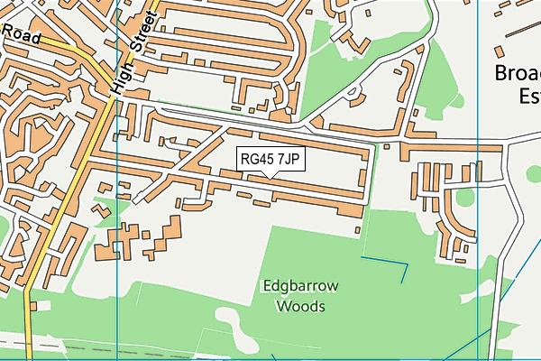 Map of CROWTHORNE TECHNOLOGY LTD at district scale