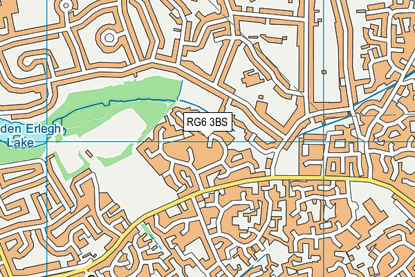 RG6 3BS map - OS VectorMap District (Ordnance Survey)