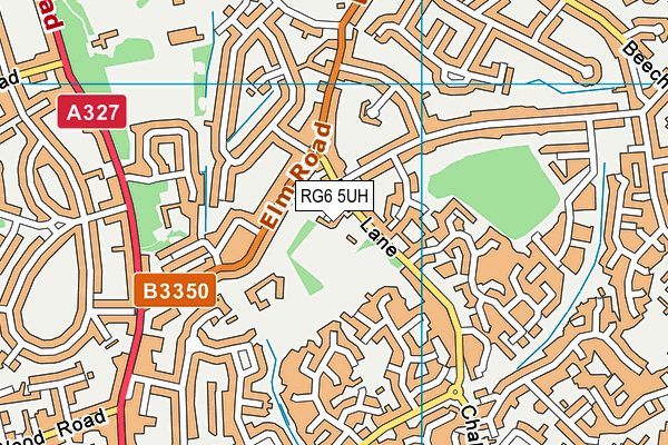 RG6 5UH map - OS VectorMap District (Ordnance Survey)