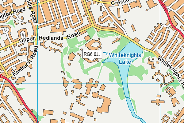 RG6 6JJ map - OS VectorMap District (Ordnance Survey)