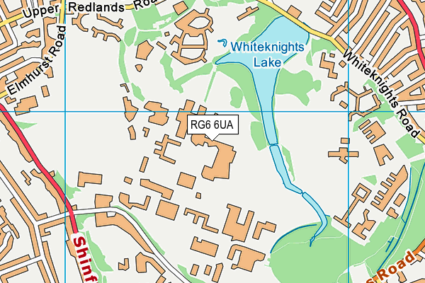 RG6 6UA map - OS VectorMap District (Ordnance Survey)