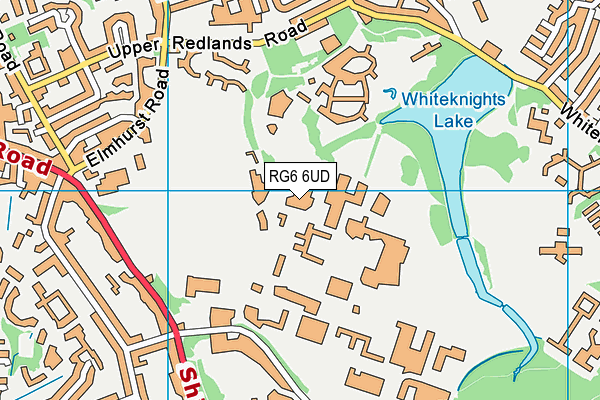 RG6 6UD map - OS VectorMap District (Ordnance Survey)