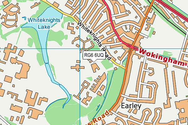 RG6 6UQ map - OS VectorMap District (Ordnance Survey)