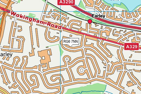 RG6 7NN map - OS VectorMap District (Ordnance Survey)