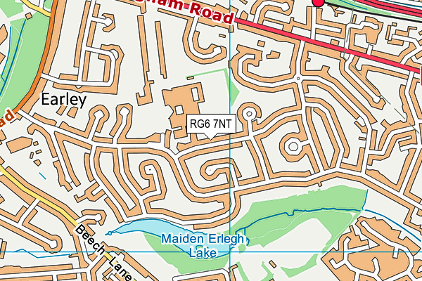 RG6 7NT map - OS VectorMap District (Ordnance Survey)