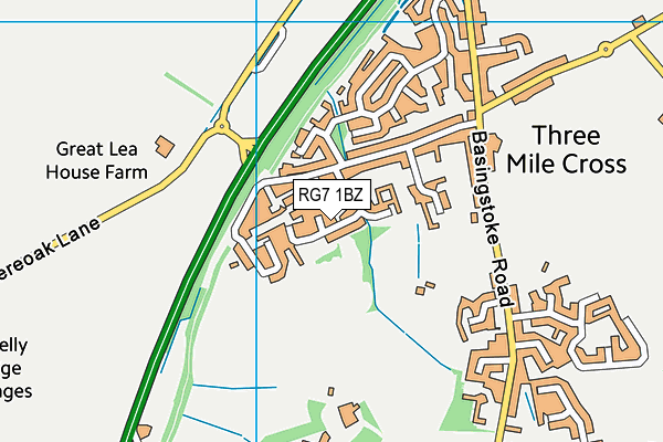 Map of HILLCROSS BRANDS LTD at district scale