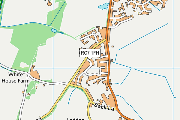 RG7 1FH map - OS VectorMap District (Ordnance Survey)