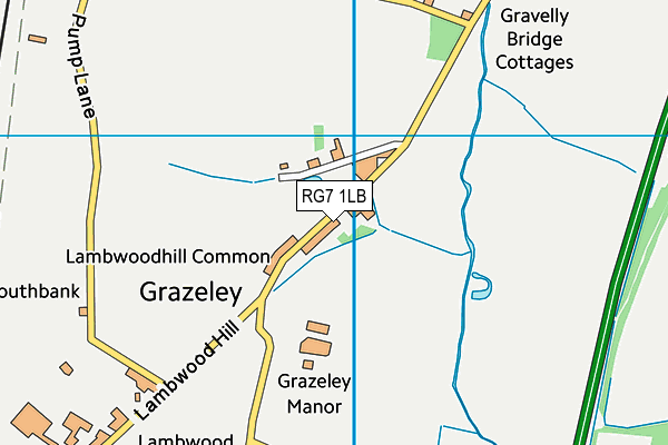 RG7 1LB map - OS VectorMap District (Ordnance Survey)