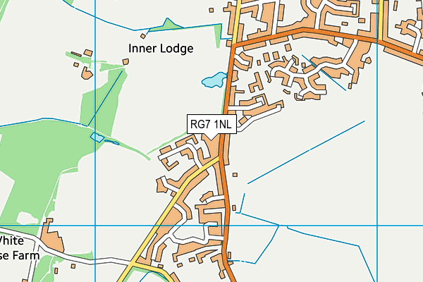 RG7 1NL map - OS VectorMap District (Ordnance Survey)