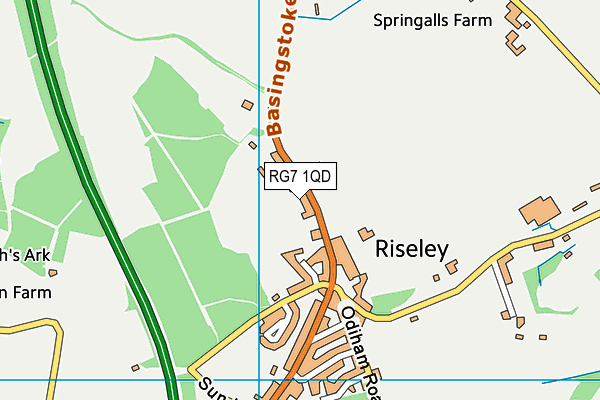 Map of RISELEY HERITAGE HOLDINGS LIMITED at district scale
