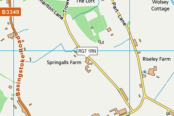 RG7 1RN map - OS VectorMap District (Ordnance Survey)