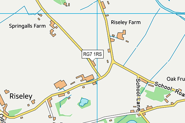 RG7 1RS map - OS VectorMap District (Ordnance Survey)