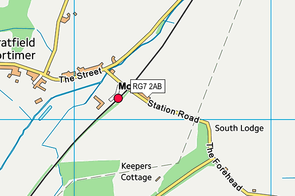 Map of STRATFIELD MORTIMER RECRUITMENT LTD at district scale