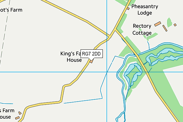 RG7 2DD map - OS VectorMap District (Ordnance Survey)