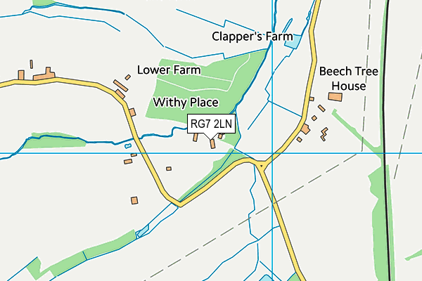 Map of RC SAUNDERS LIMITED at district scale