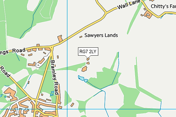 RG7 2LY map - OS VectorMap District (Ordnance Survey)
