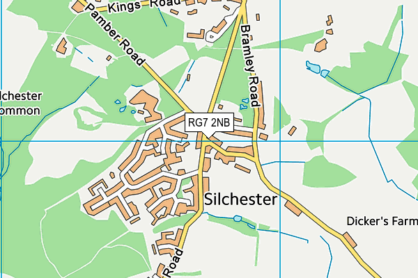 RG7 2NB map - OS VectorMap District (Ordnance Survey)