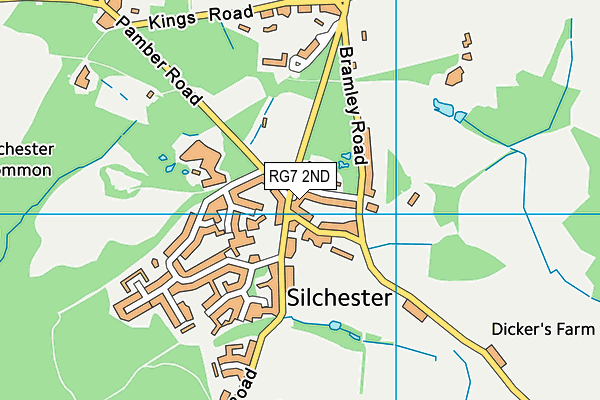 RG7 2ND map - OS VectorMap District (Ordnance Survey)