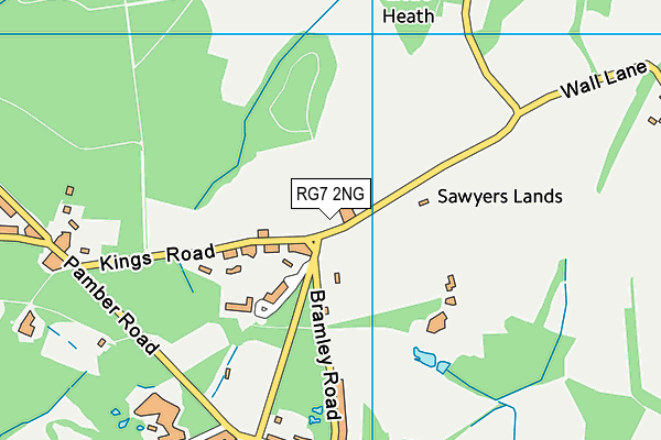 RG7 2NG map - OS VectorMap District (Ordnance Survey)