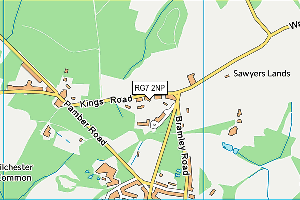 RG7 2NP map - OS VectorMap District (Ordnance Survey)