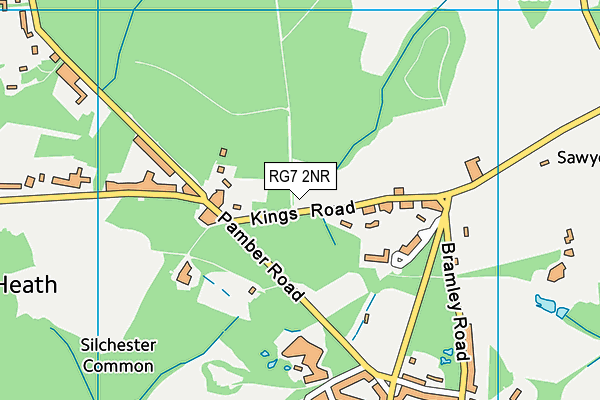 RG7 2NR map - OS VectorMap District (Ordnance Survey)
