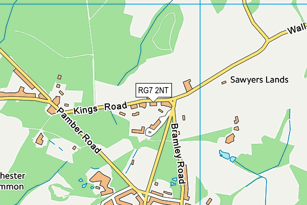 RG7 2NT map - OS VectorMap District (Ordnance Survey)